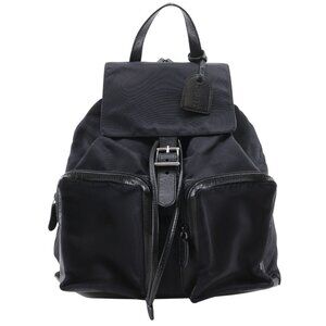 GUCCI Authentic Black Leather Backpack